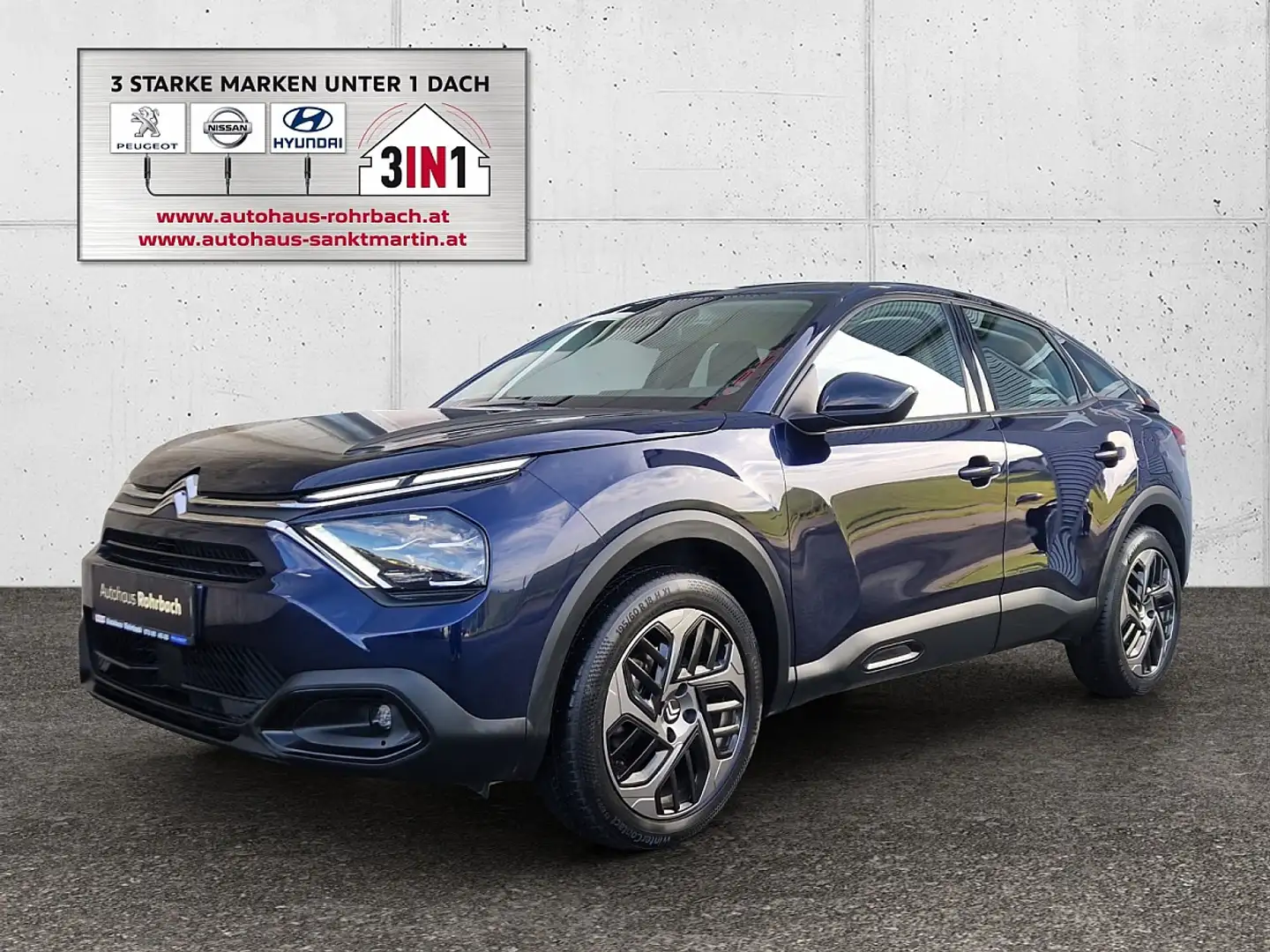 Citroen C4 BlueHDI 130 S&S EAT8 Aut. Plus Blau - 1