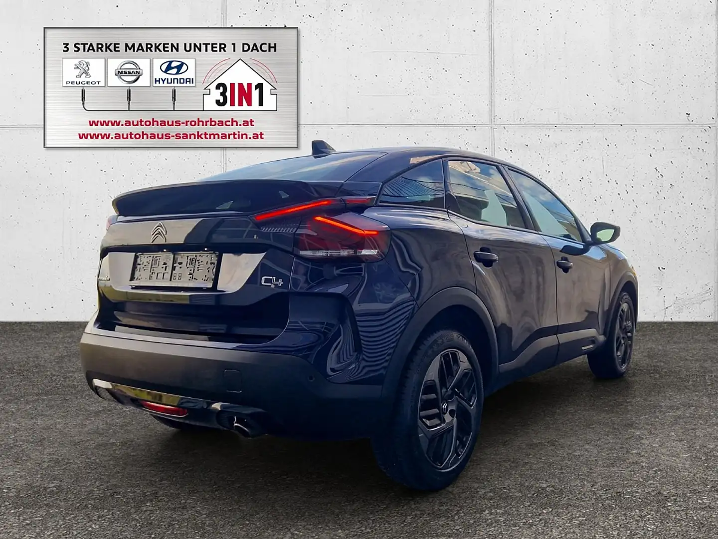 Citroen C4 BlueHDI 130 S&S EAT8 Aut. Plus Blau - 2