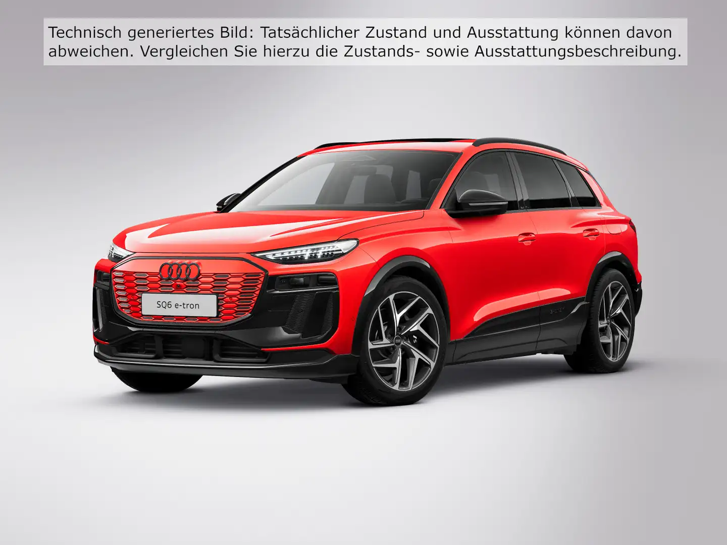 Audi SQ6 e-tron Audi SQ6 e-tron qu.*Wärmep.*PANO*AHK*MATRIX*21"* Rot - 2