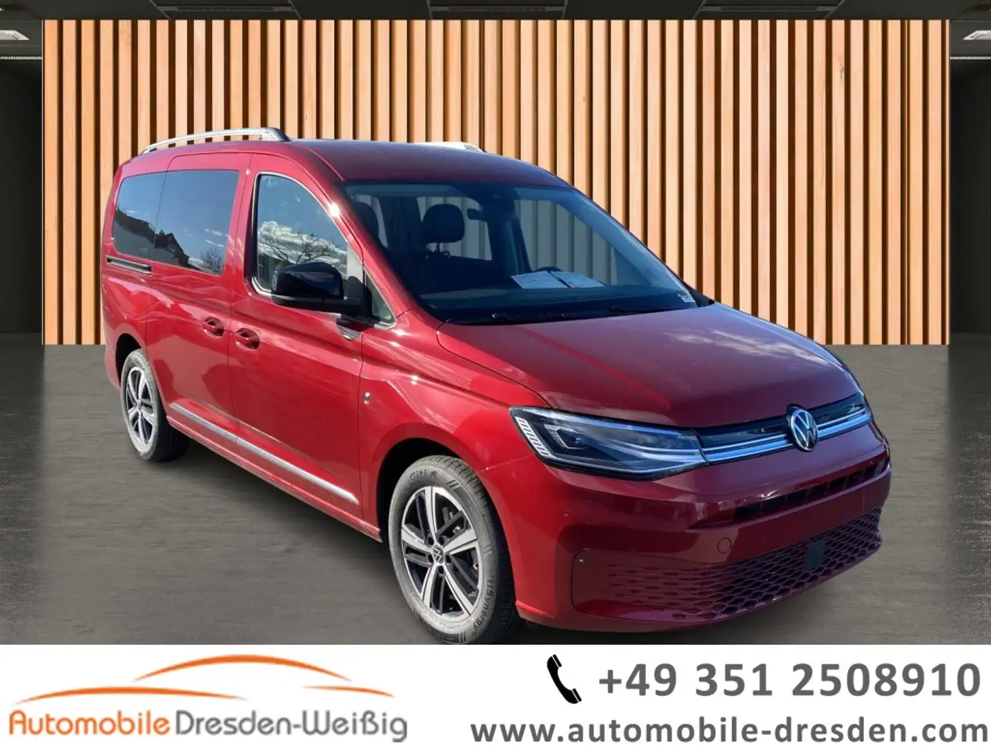 Volkswagen Caddy Maxi 1.5 TSI DSG Style*Navi*Kamera*7Sitze* Roşu - 1