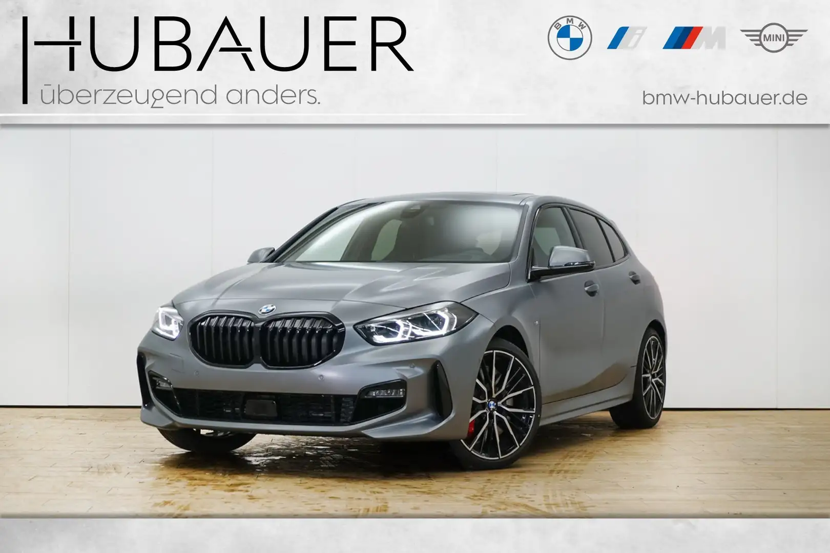 BMW 120 i 5-Türer DKG [Frozen Lack, VOLLAUSSTATTUNG!] Grey - 1