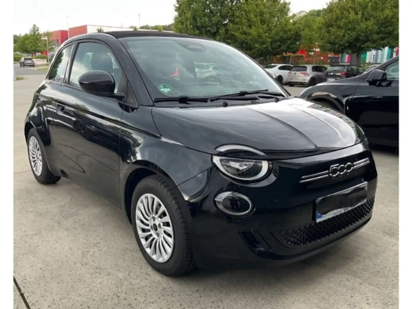 Fiat 500e Cabrio Großer Akku Schwarz - 2