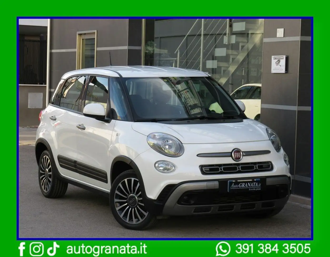 Fiat 500L 1.3 Mjt Cross 95cv Carplay+Android Bianco - 2