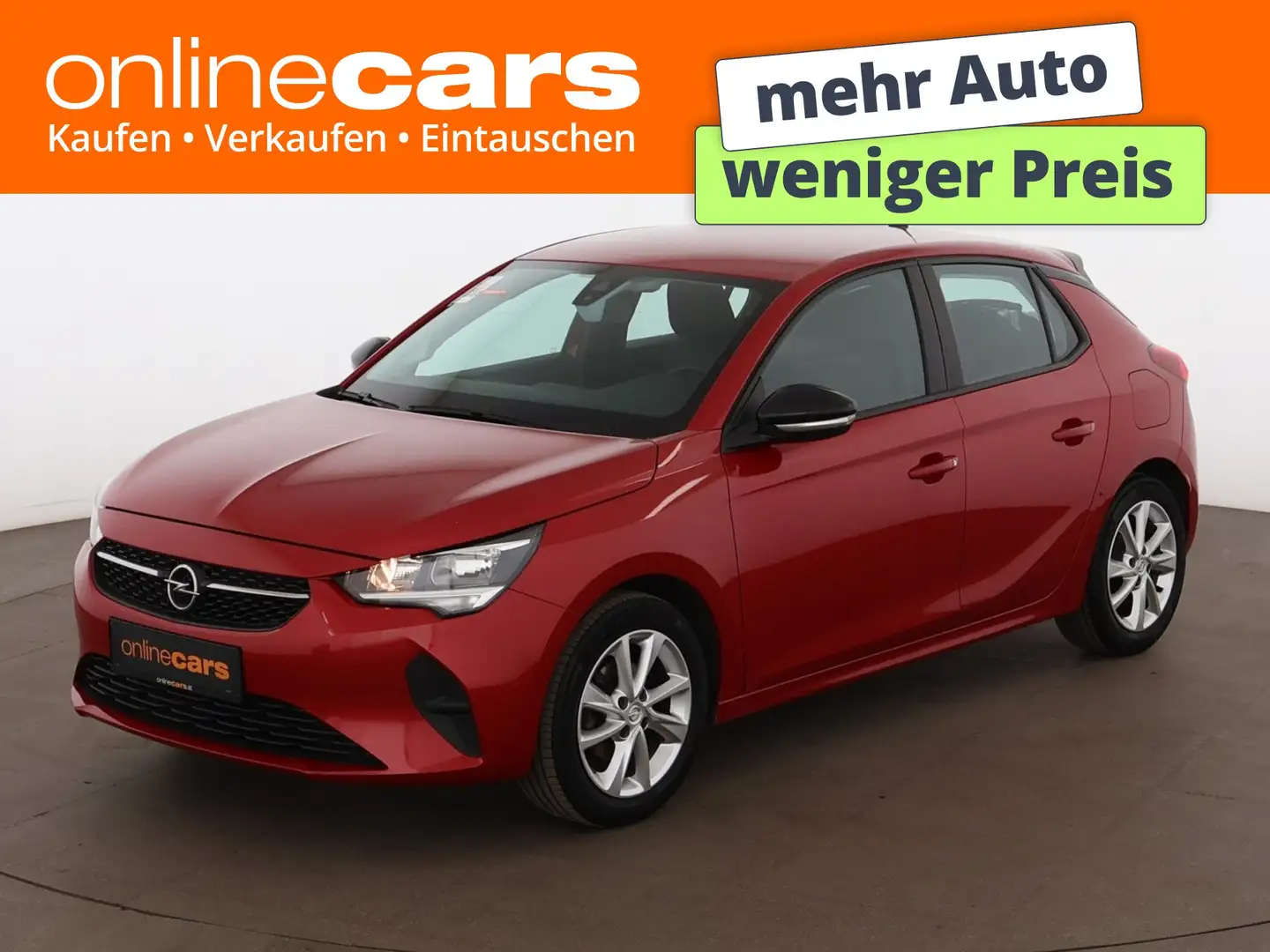 Opel Corsa F 1.2 Benzin R-CAM SITZHZG TEMPOMAT PDC Rot - 1