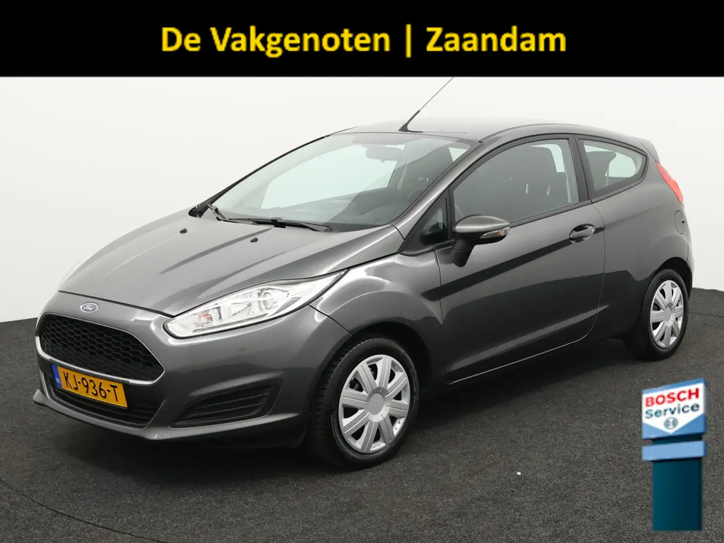 Ford Fiesta 1.0 Style Essential Airco, boordcomputer, hill hol Grijs - 1