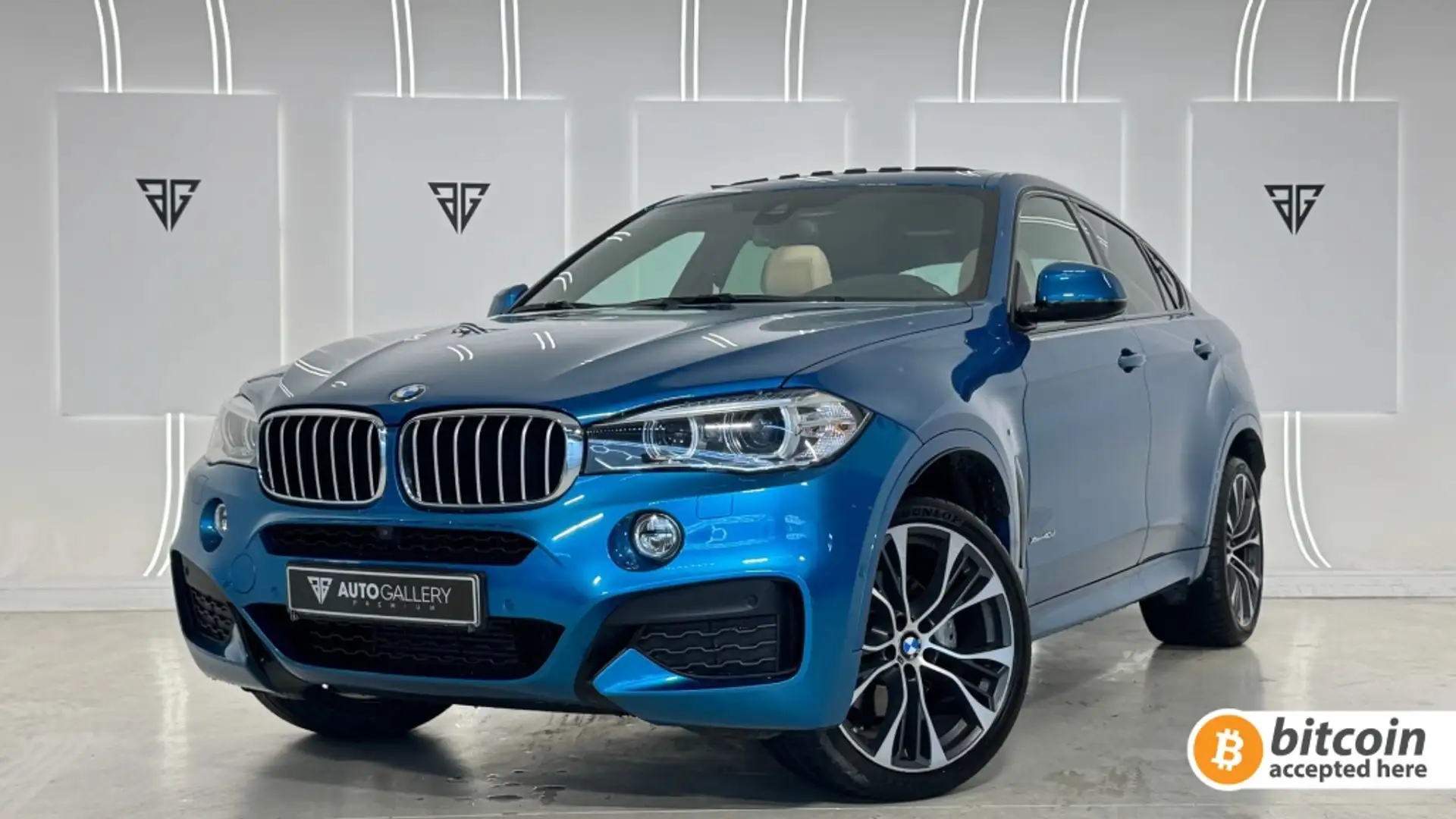 BMW X6 xDrive 40dA Azul - 1