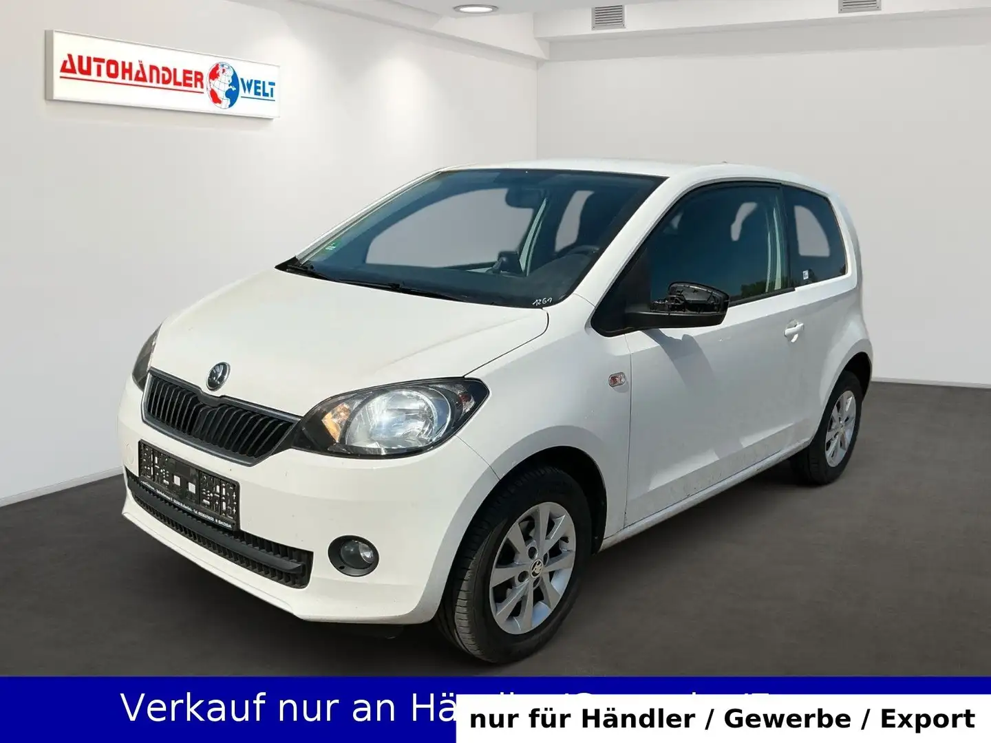 Skoda Citigo 1.0 MPI Klima Navi SHZ Weiß - 1