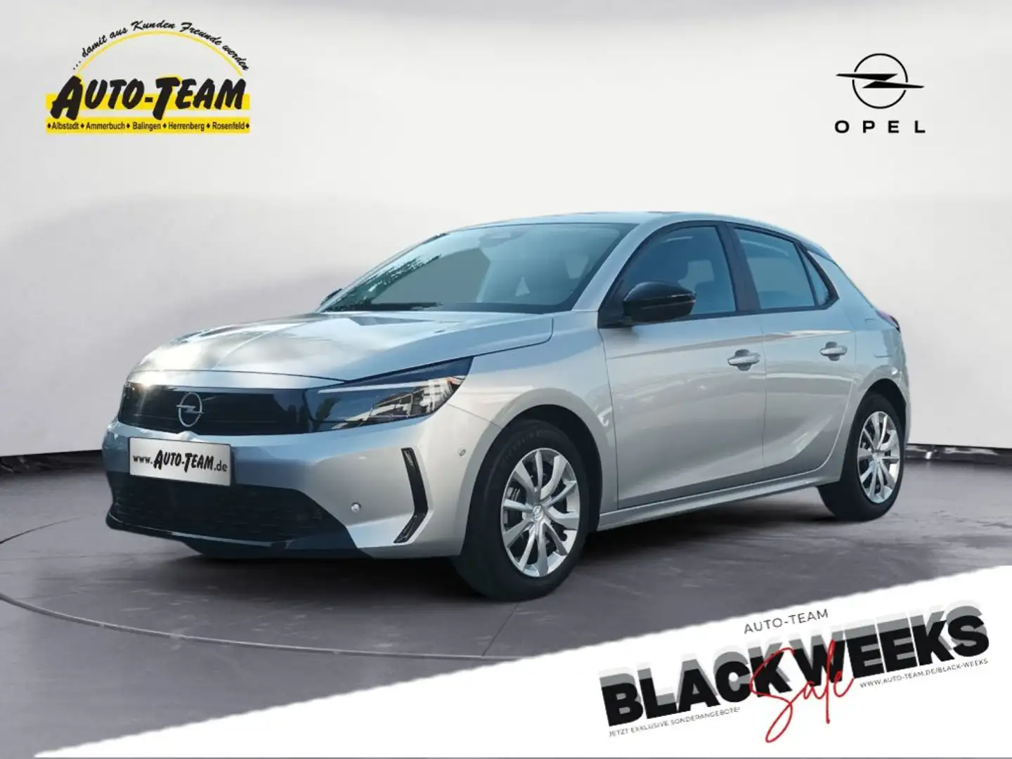 Opel Corsa 1.2 Direct Injection Turbo Edition (F) Silber - 1