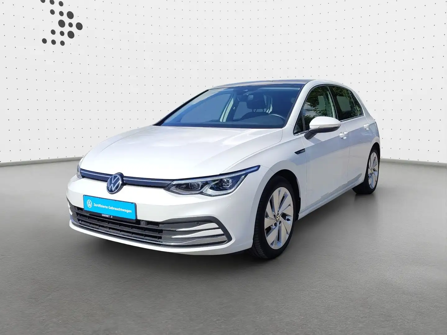 Volkswagen Golf VIII 1.5 eTSI Style DSG Navi*Pano*DCC*IQ-Li Wit - 2