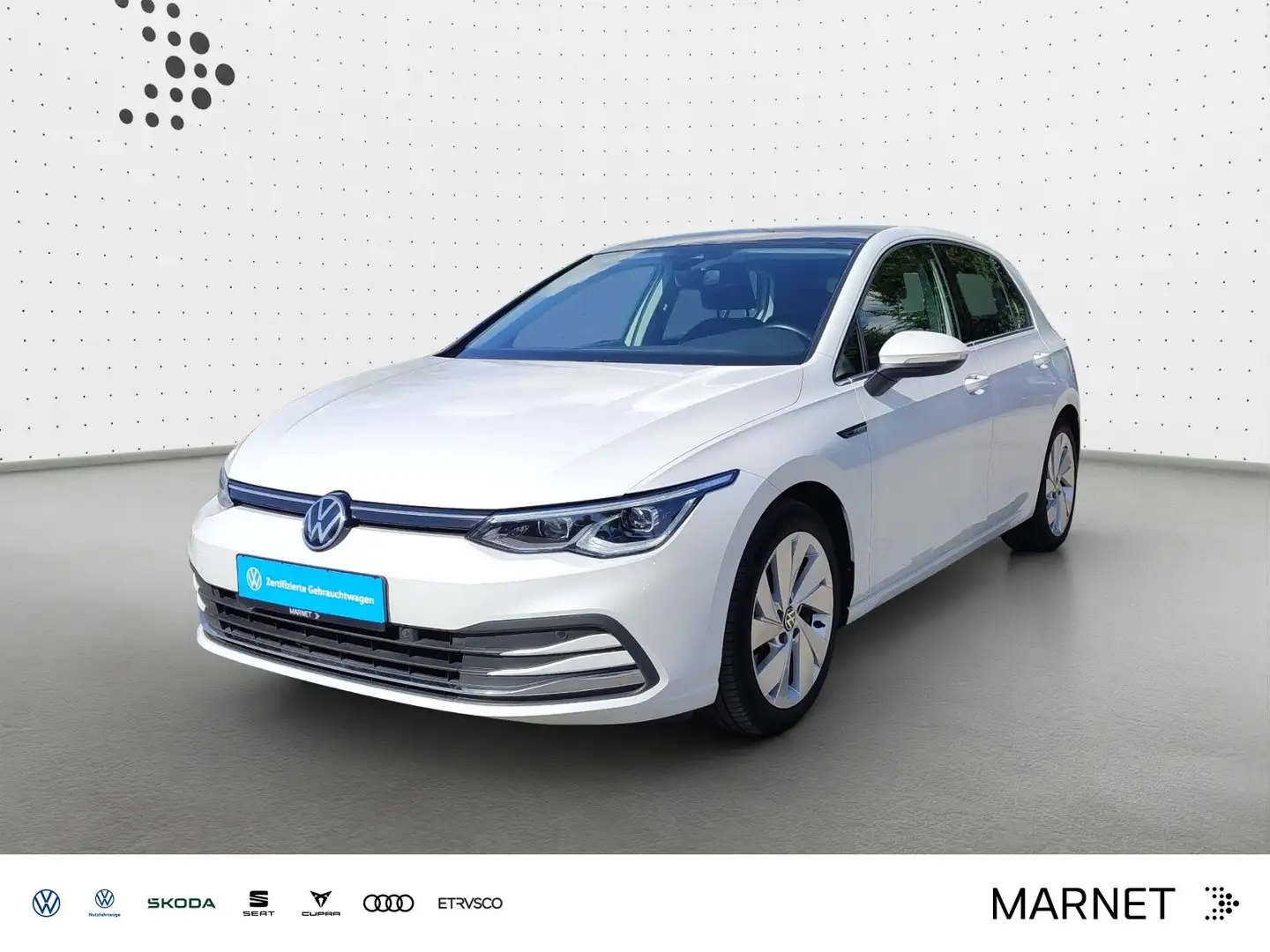 Volkswagen Golf VIII 1.5 eTSI Style DSG Navi*Pano*DCC*IQ-Li Wit - 1