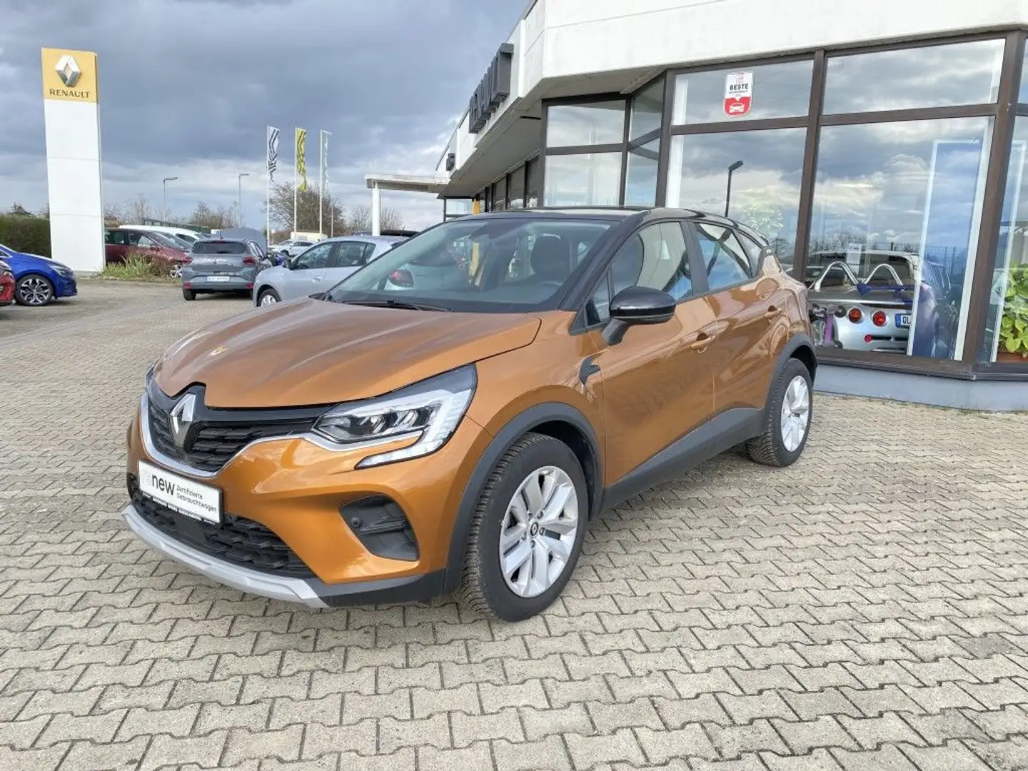 Renault Captur TCe 90 ZEN Orange - 1
