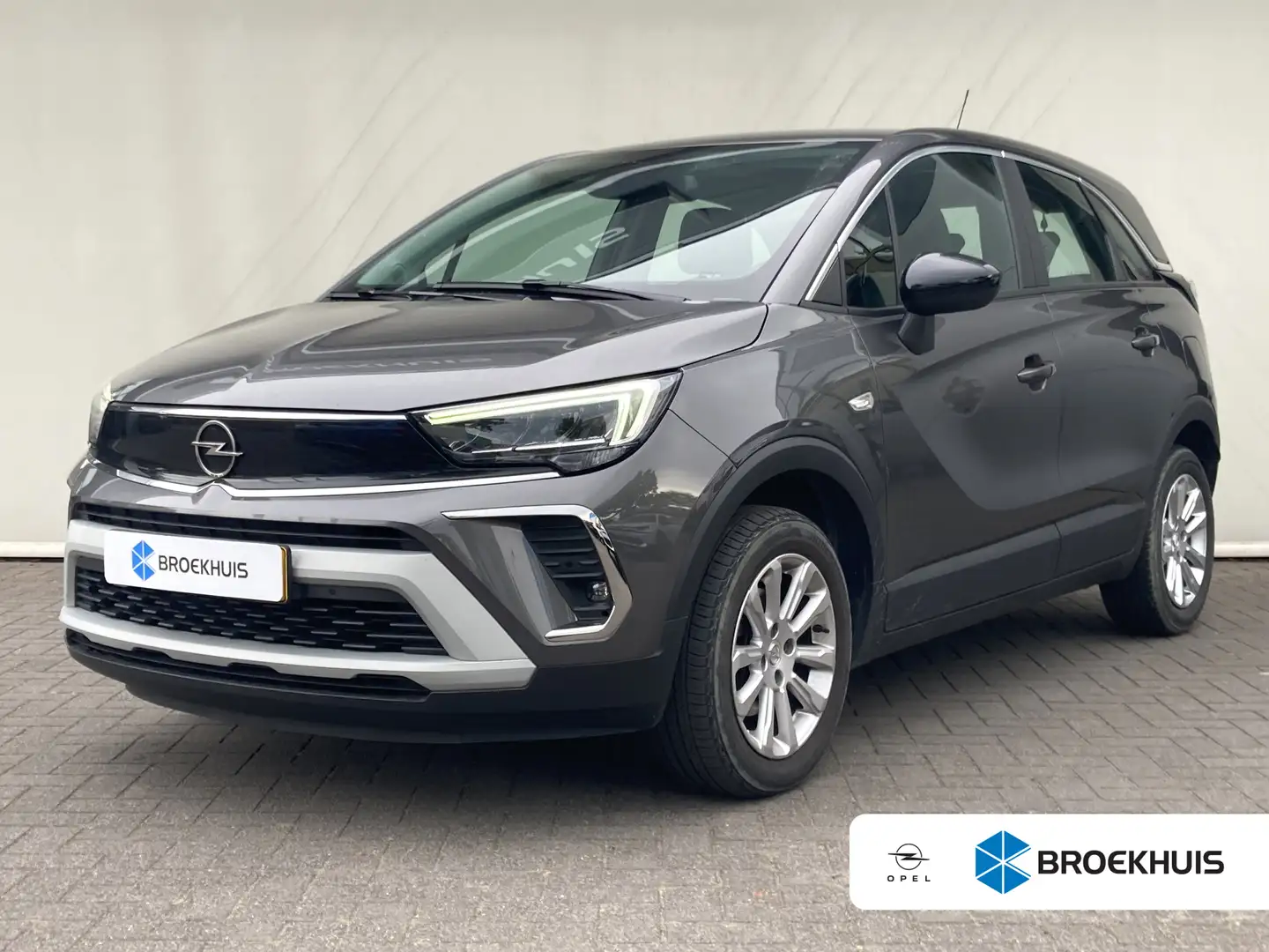 Opel Crossland 1.2 Turbo Elegance Clima | Camera | Cruise | Navi Grijs - 1