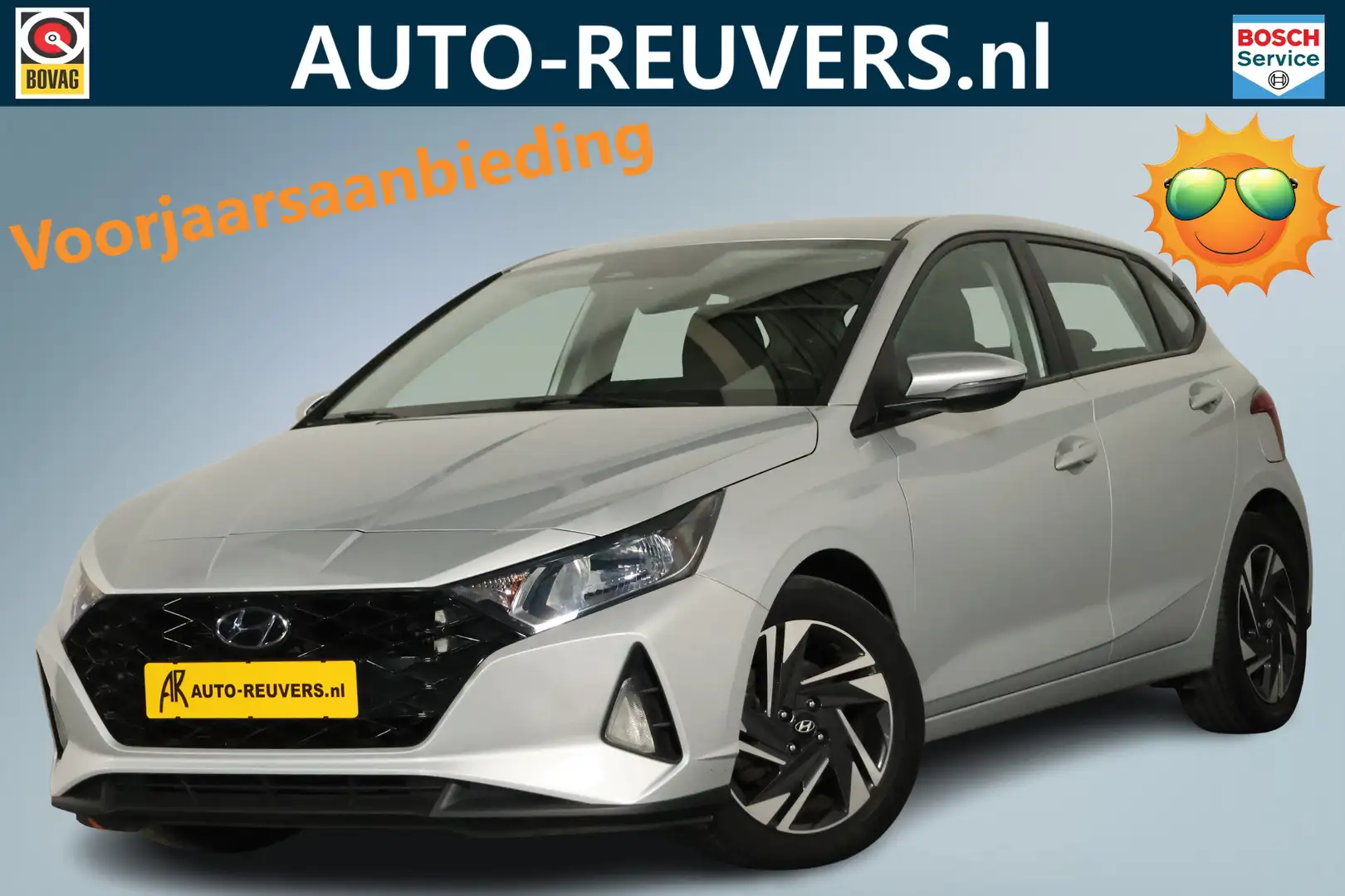 Hyundai i20 1.0 T-GDI Comfort / CarPlay / Camera / DAB / Airco Silber - 1