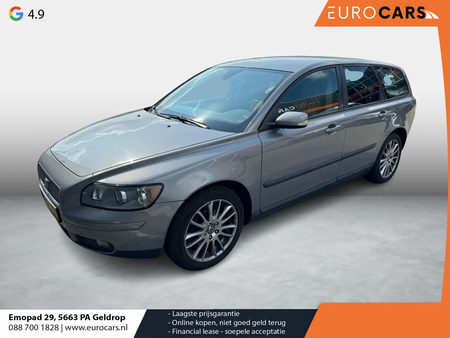 Volvo V50 1.8 Edition I Trekhaak Airco Cruise control Grijs - 1