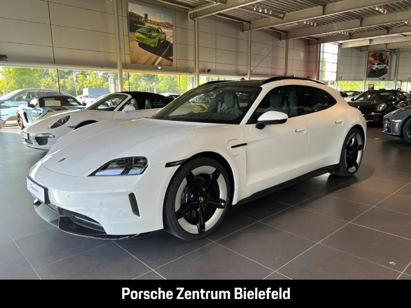 Porsche Taycan Sport Turismo LED-Matrix Surround-View Weiß - 1