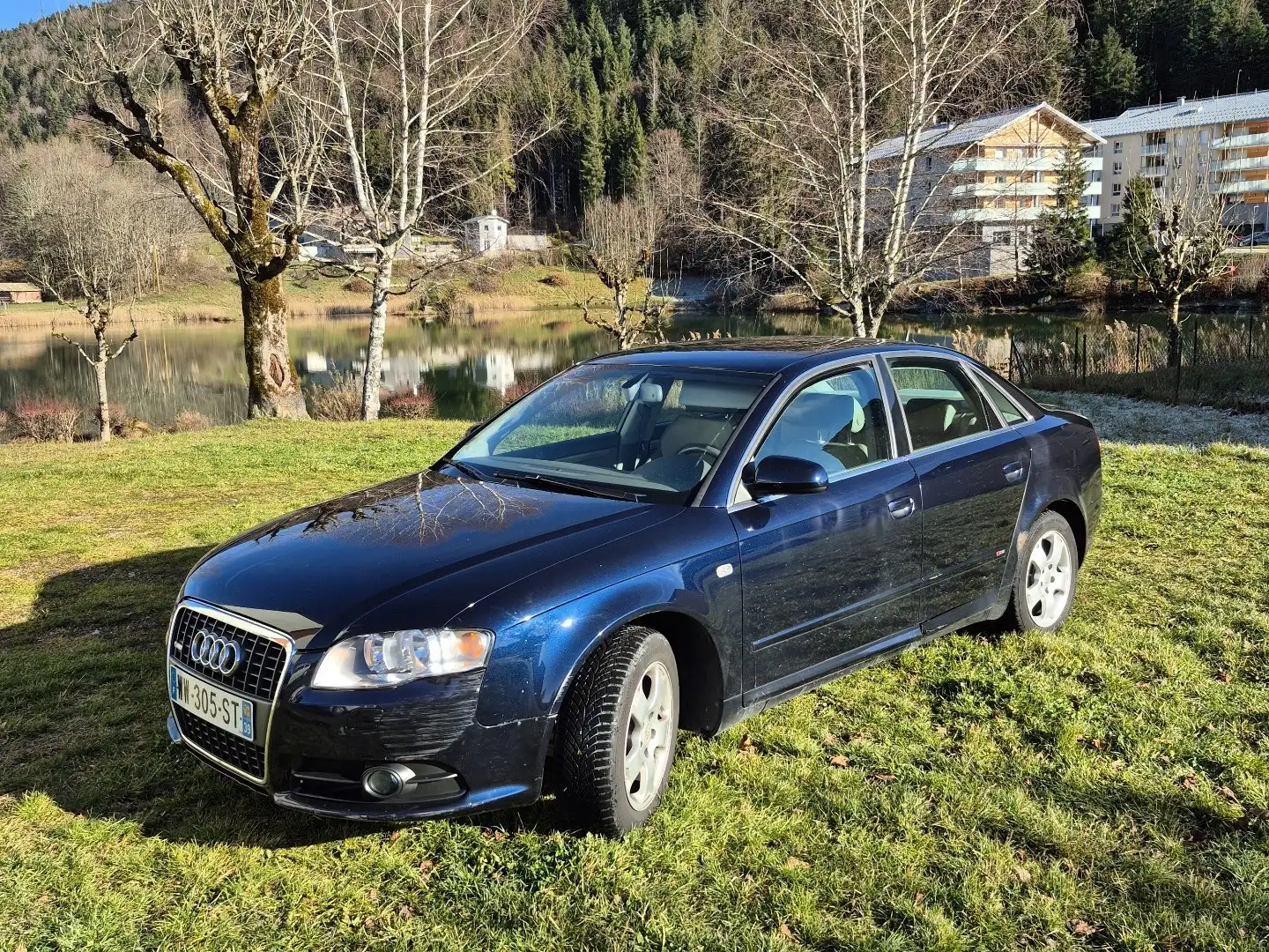 Audi A4 2.0 TFSI Ambition Luxe Quattro Bleu - 1