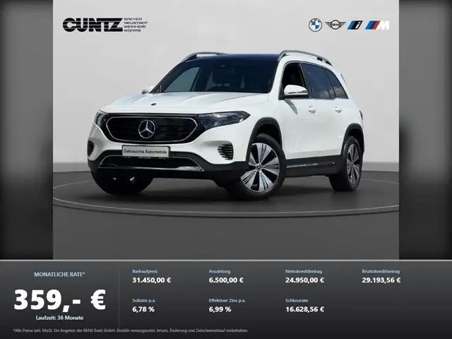 Mercedes-Benz EQB 250 Rükfahrk. Panorama Soundsystem Carplay/And