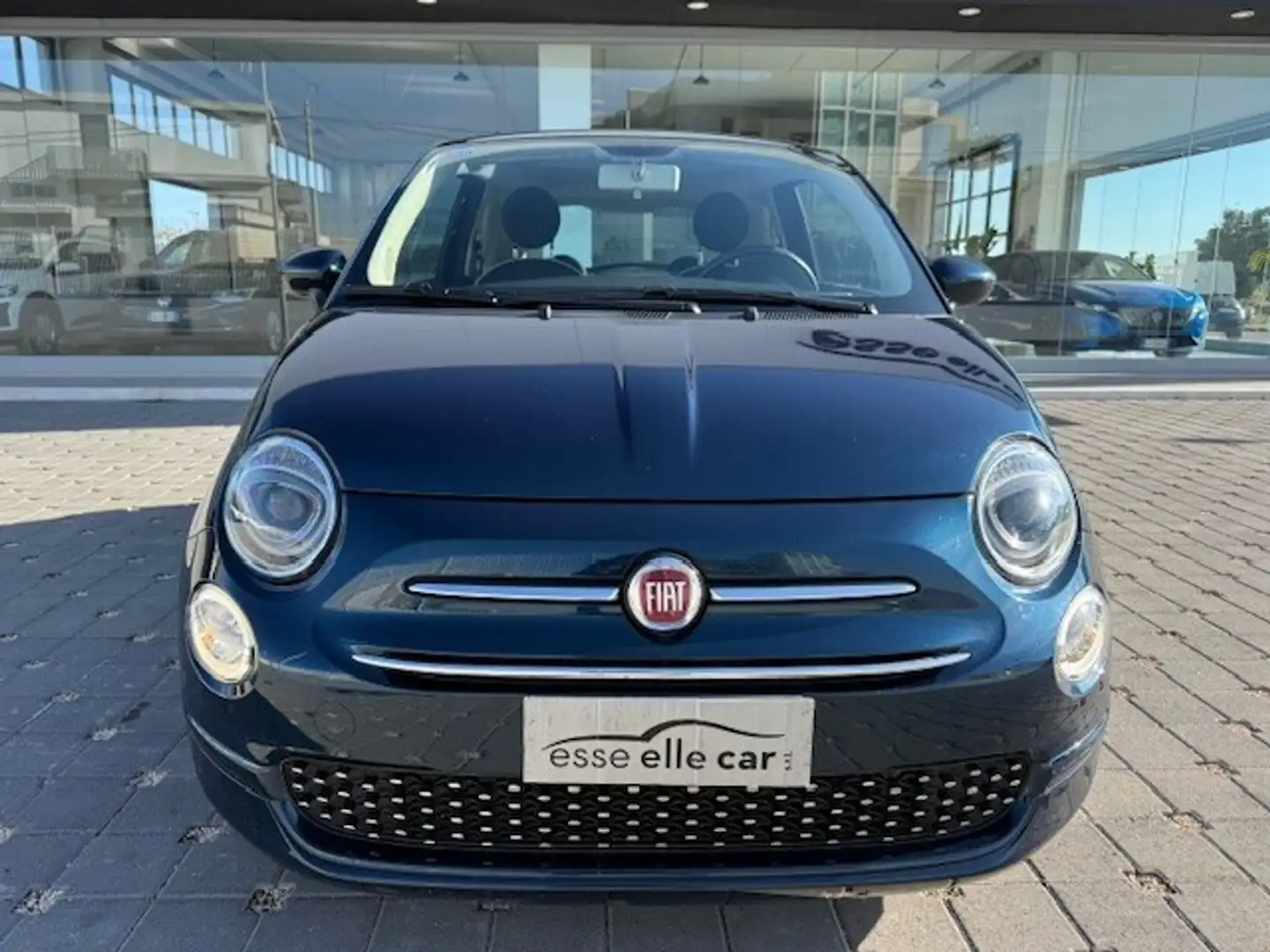 Fiat 500 500 1.2 Dualogic Lounge 2019 Bleu - 2