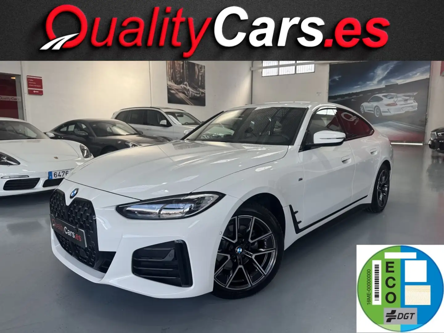 BMW 420 420dA Gran Coupé M Sport Blanco - 1