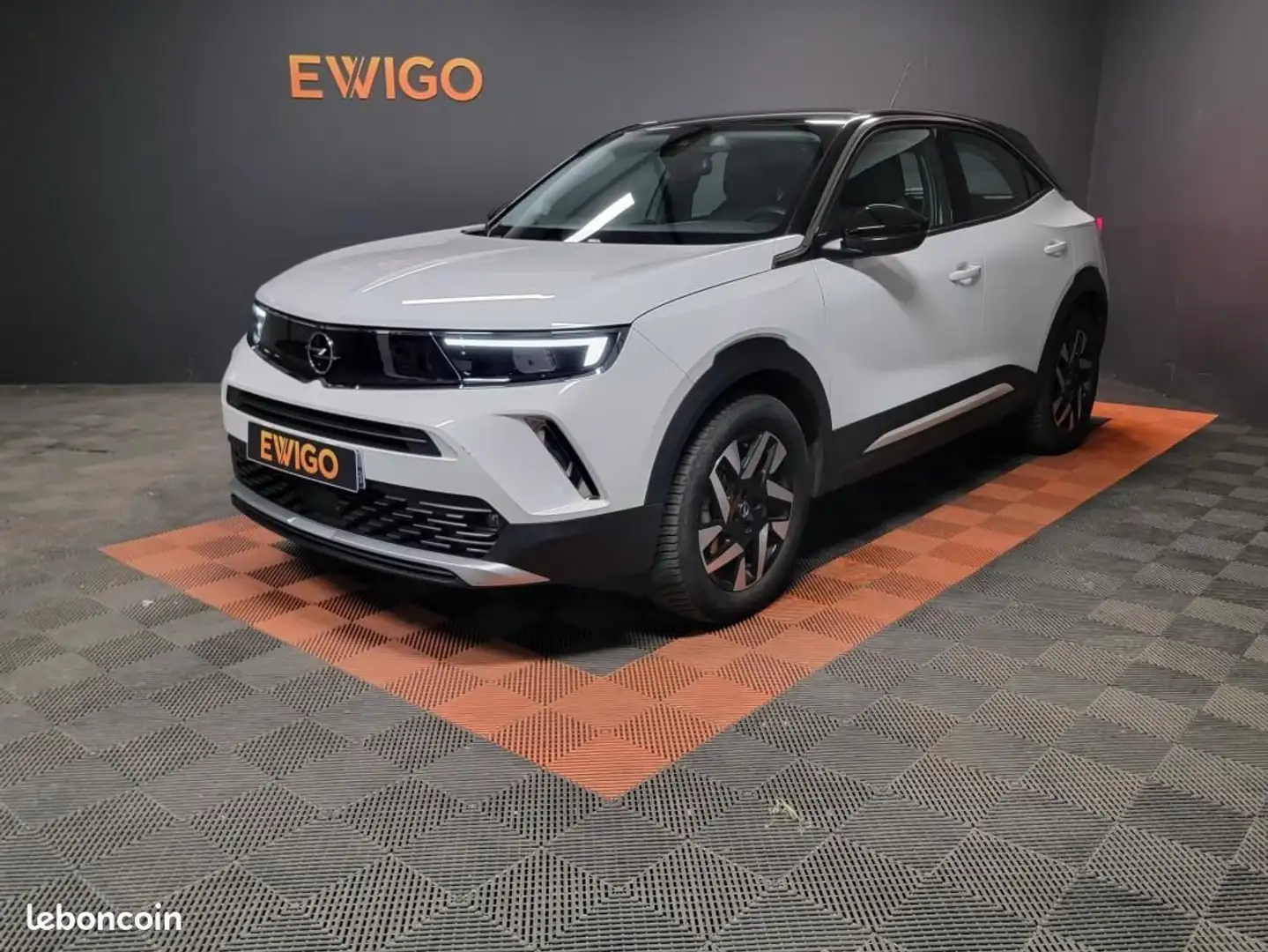 Opel Mokka 135ch 50kWH BVA ELEGANCE %2B CARPLAY Blanc - 1