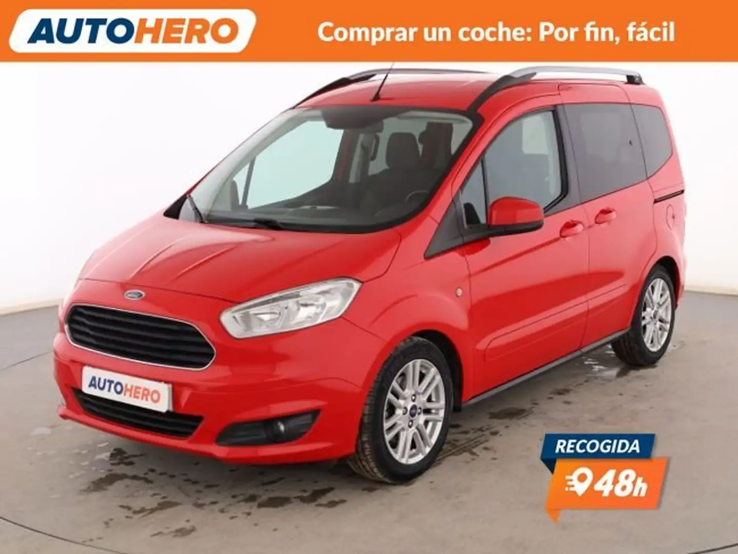 Ford Tourneo Courier 1.0 Ecoboost Titanium Rojo - 1