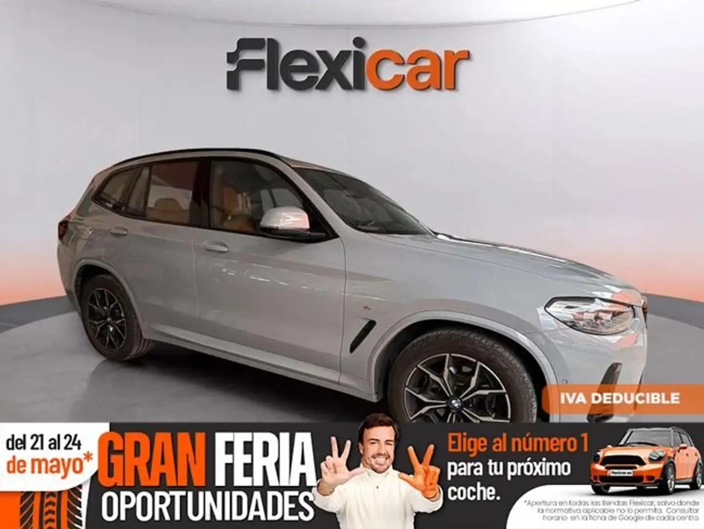BMW X3 20d xDrive Gris - 1