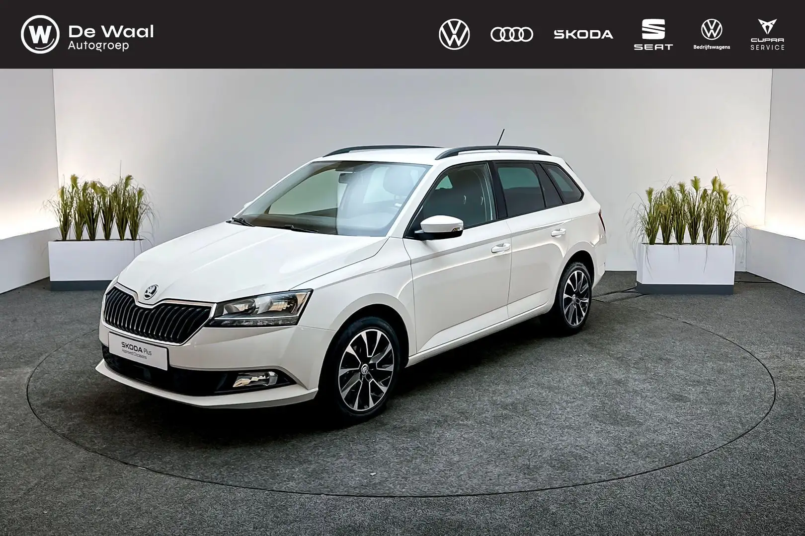 Skoda Fabia Combi 1.0 TSI 95pk Business Edition | AppleCarplay Weiß - 1
