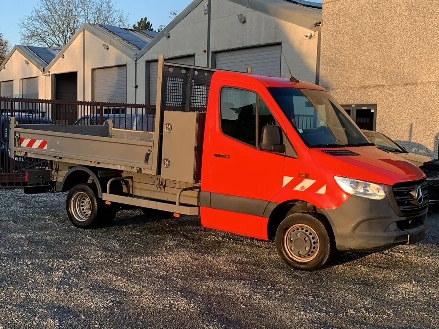 Mercedes-Benz Sprinter 514 CDI - BENNE + CAISSE - 33.500 + TVA/BTW Rouge - 2