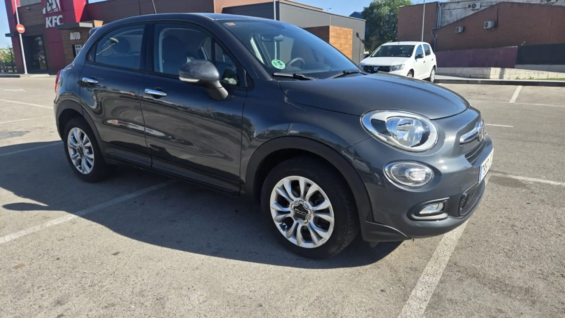 Fiat 500X 1.3Mjt Pop Star 4x2 70kW Gris - 2