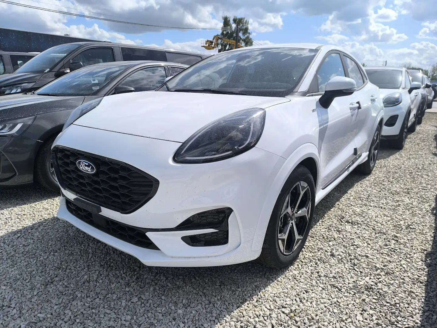 Ford Puma ST-Line - 1.0i mHev 125cv - Stock - New Blanc - 2