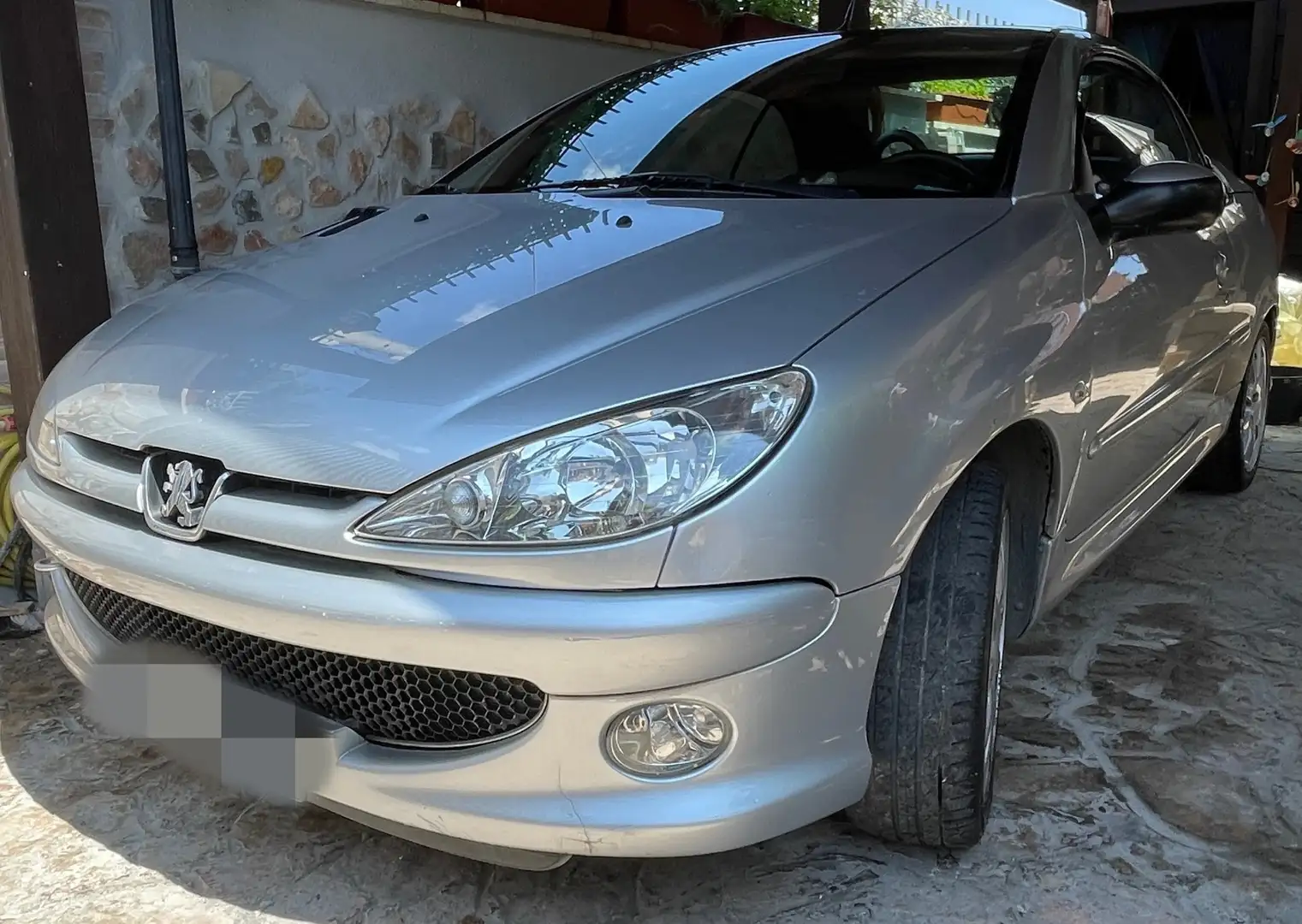 Peugeot 206 CC 1.6 hdi 16v Quicksilver fap Silver - 2