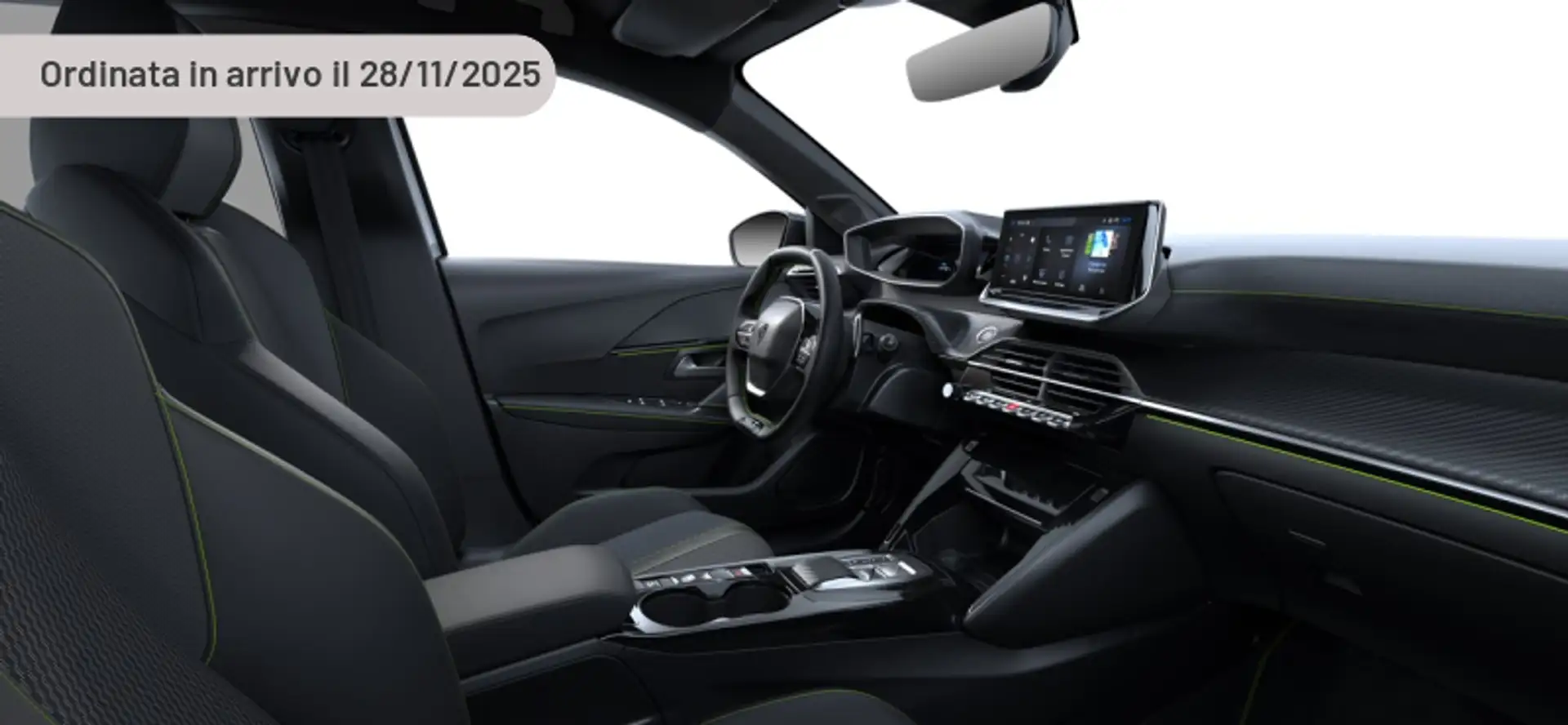 Peugeot 208 Hybrid 145 e-DCS6 GT Argento - 1
