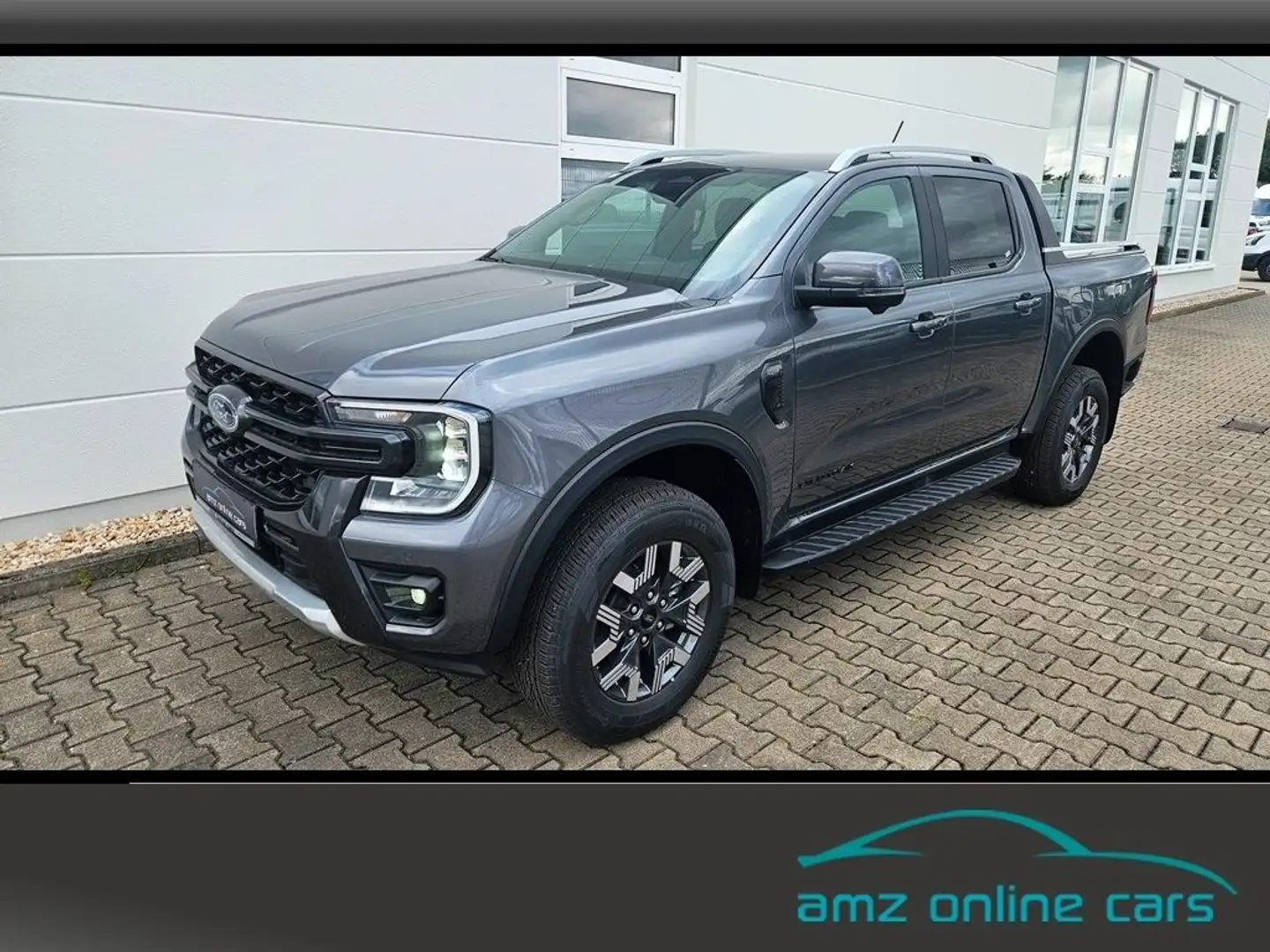 Ford Ranger Wildtrak DoKa 2.3 PHEV ACC*el. Rollo*Navi Zwart - 1
