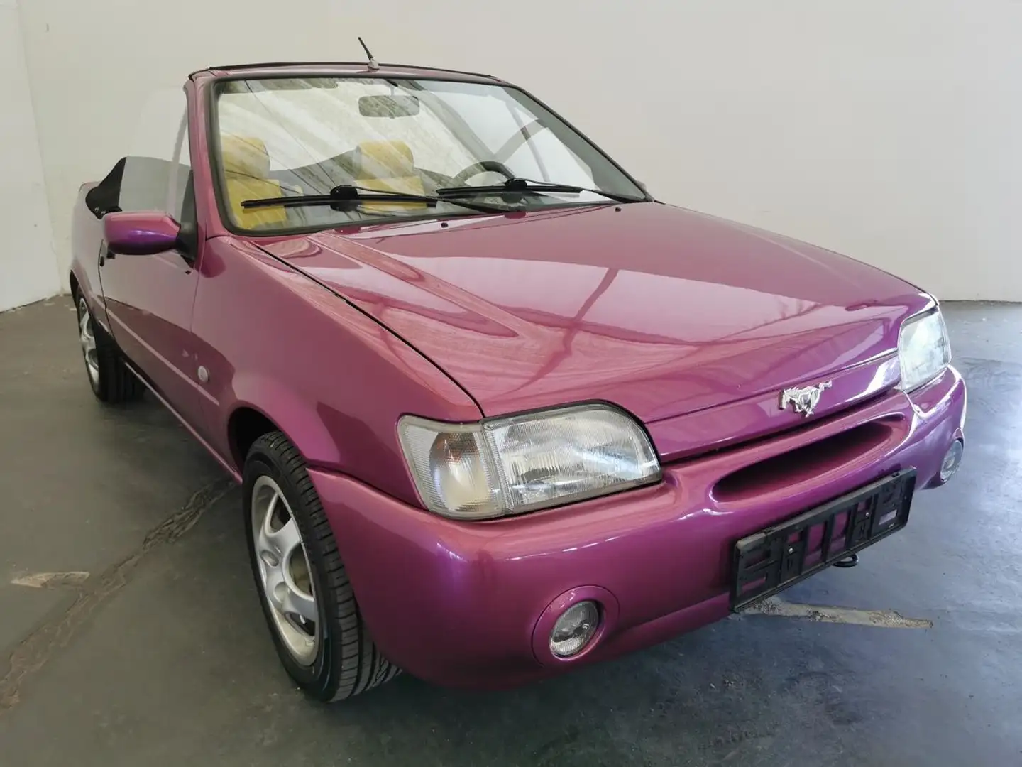 Ford Fiesta Roadster Cabrio 1,6 16V-Einzelstück-TOP Zustand- Violet - 2