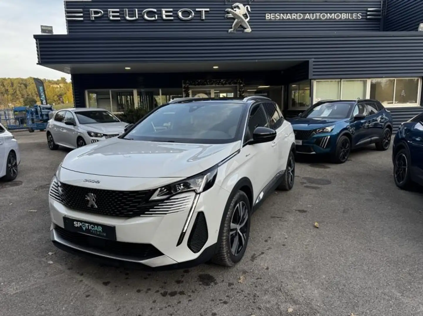 Peugeot 3008 HYBRID4 300ch GT e-EAT8 Blanc - 1