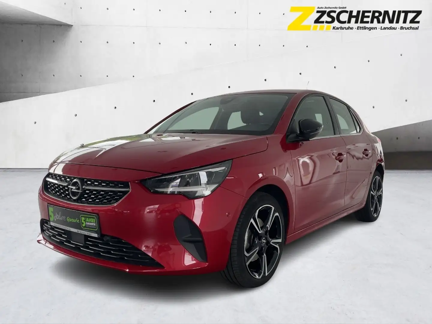 Opel Corsa F 1.2 Turbo Elegance Matrix+LED+SHZ+Kam. Rot - 1