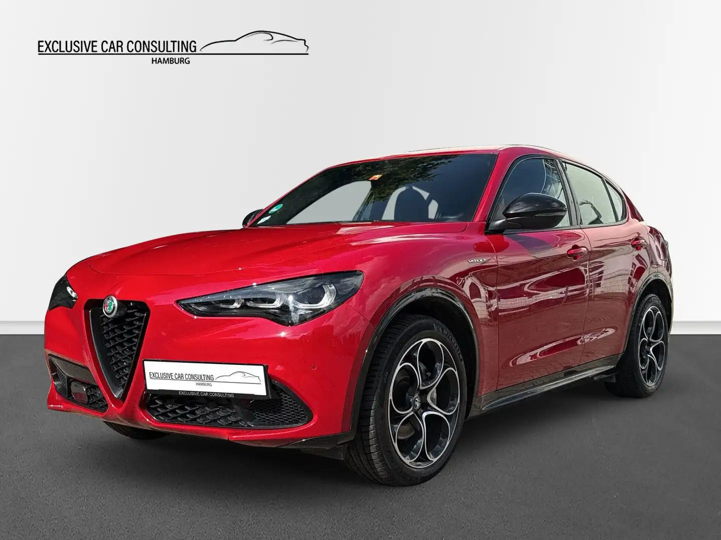 Alfa Romeo Stelvio Veloce Q4 2.2 Diesel *Leder *ACC *CAM Rot - 1