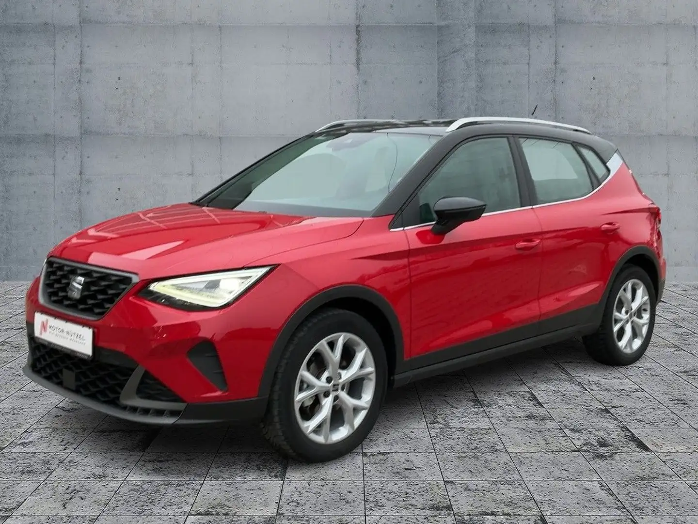 SEAT Arona 1.0 TSI FR LED+NAV+APP+SHZ+GRA+PDC+DAB+17" Rot - 2