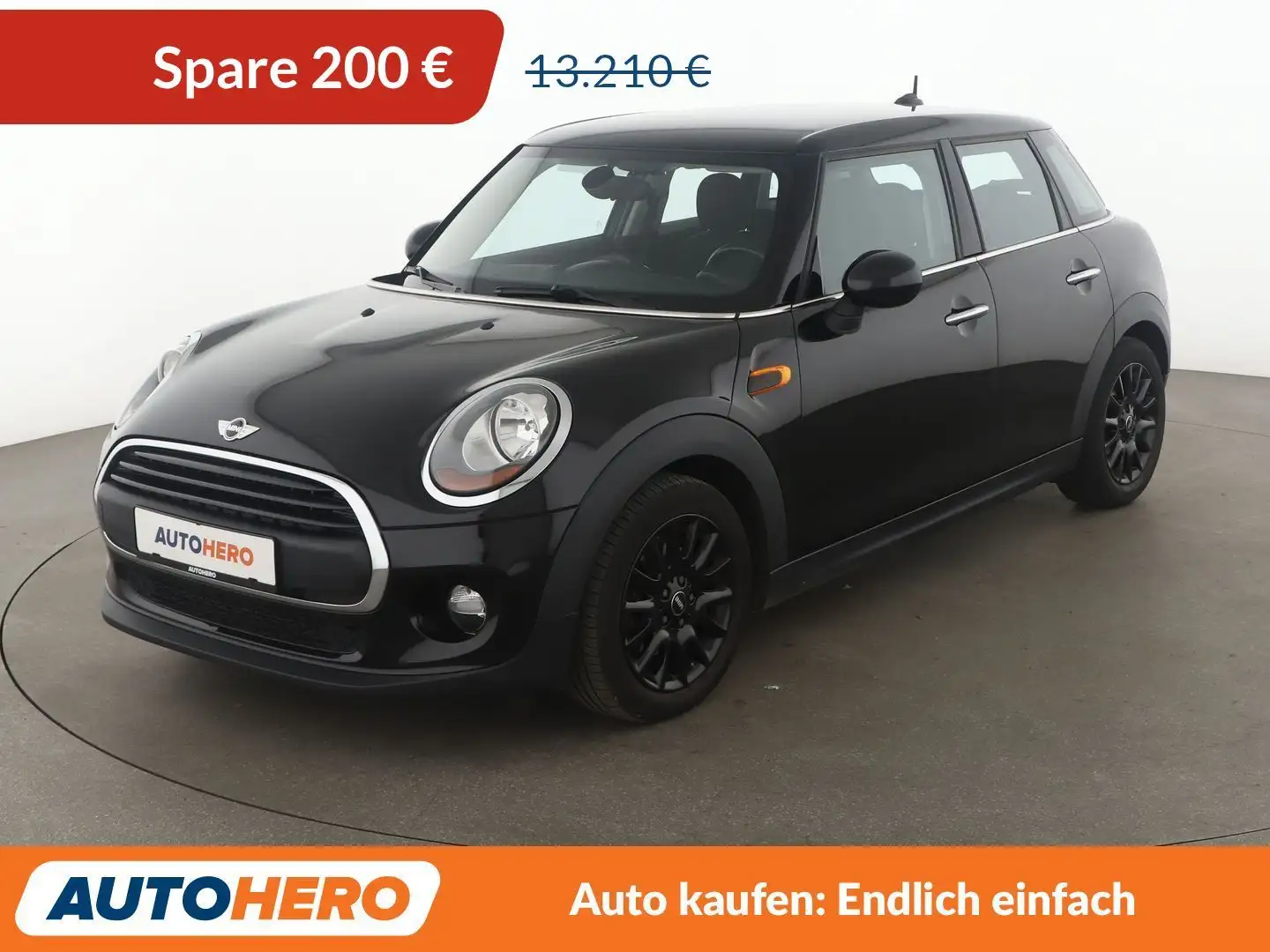 MINI One One Aut.*NAVI*PDC*SHZ*KLIMA*GARANTIE* Schwarz - 1