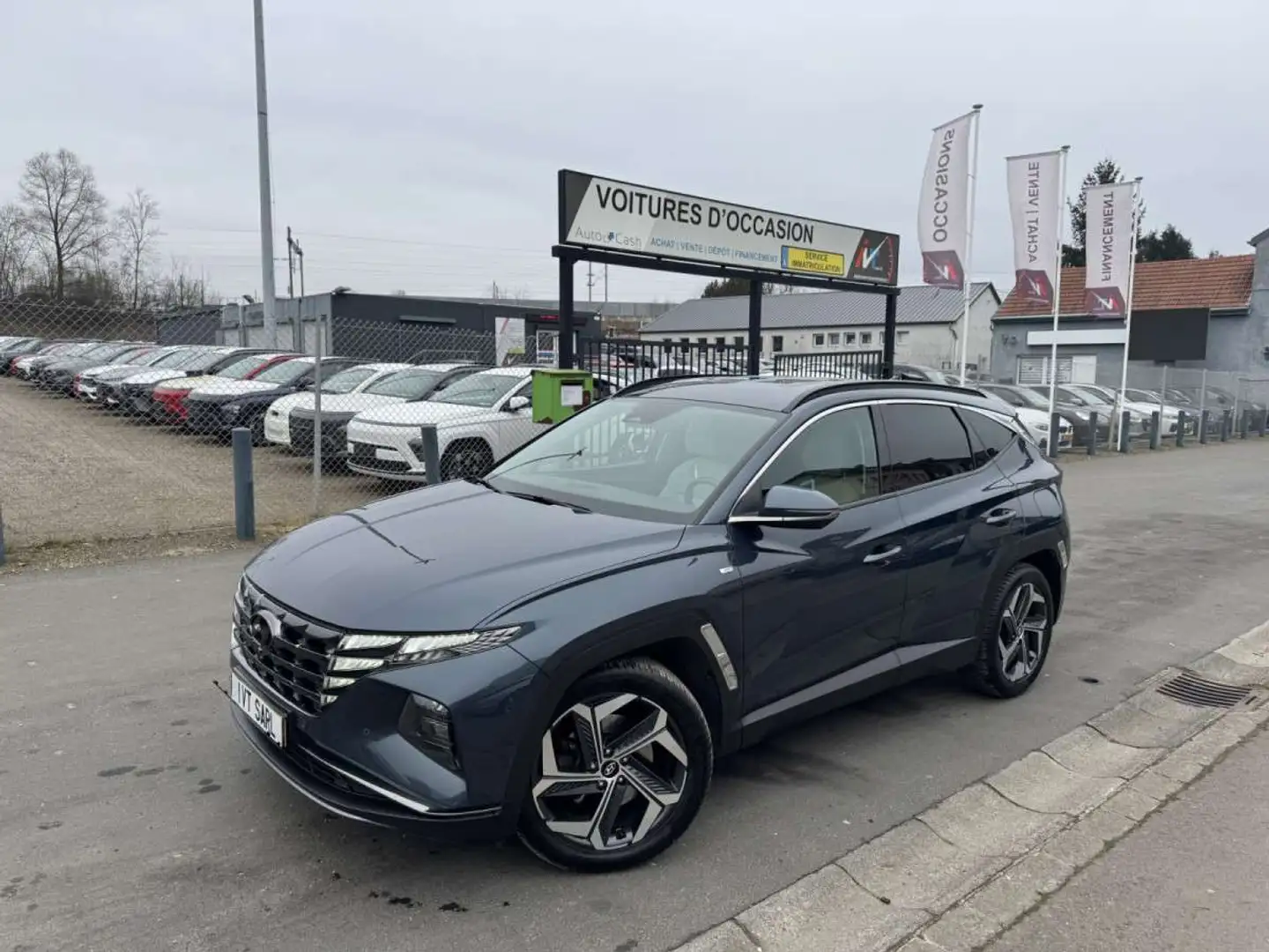 Hyundai TUCSON 1.6D 136CV 48V 7DCT SHINE Gris - 1