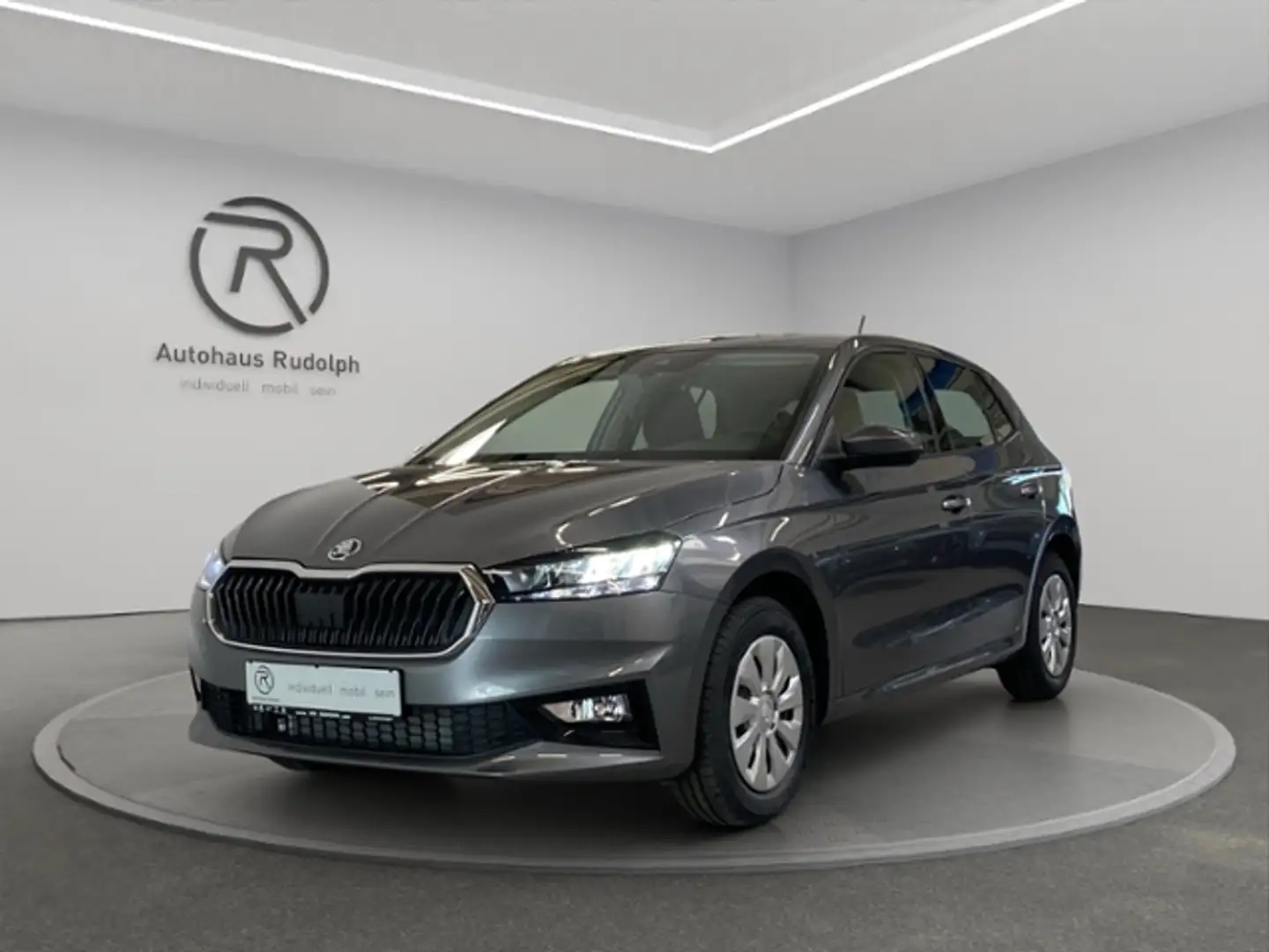 Skoda Fabia 1.0 TSI Selection / DAB+ Smart Link LED Grijs - 2