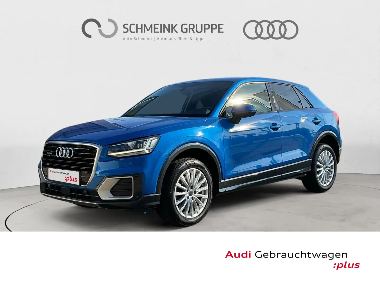Audi Q2 40 TFSI design quattro S tronic AHK ACC RFK Blau - 1