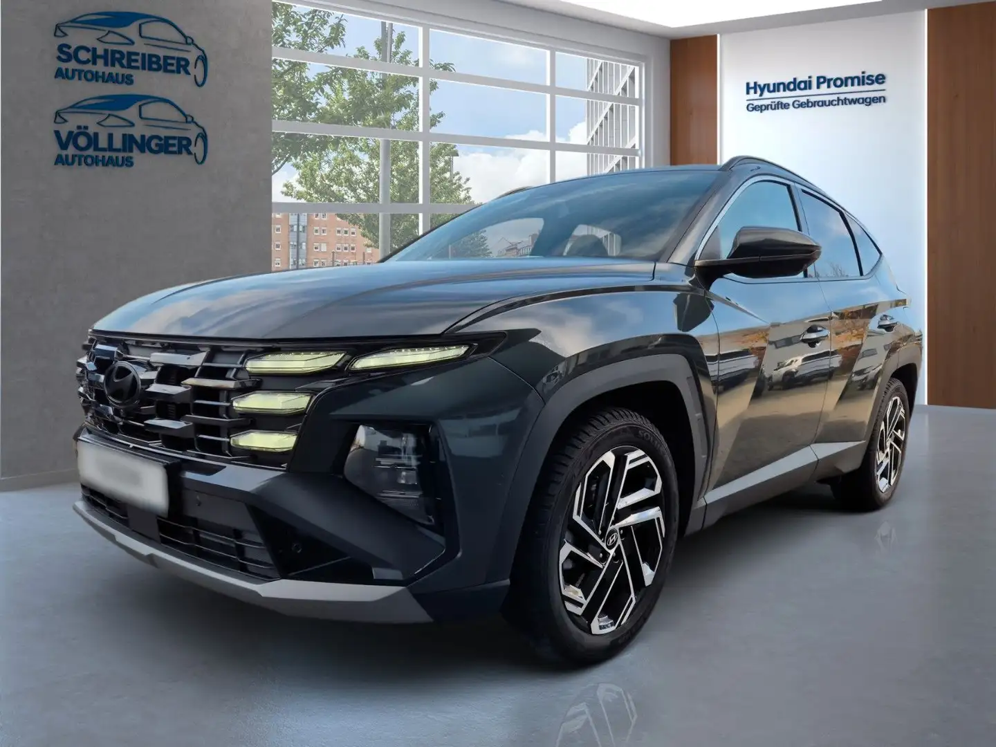 Hyundai TUCSON Prime 136PS CRDi 4WD Navi/LED/Totwinkel Vert - 1