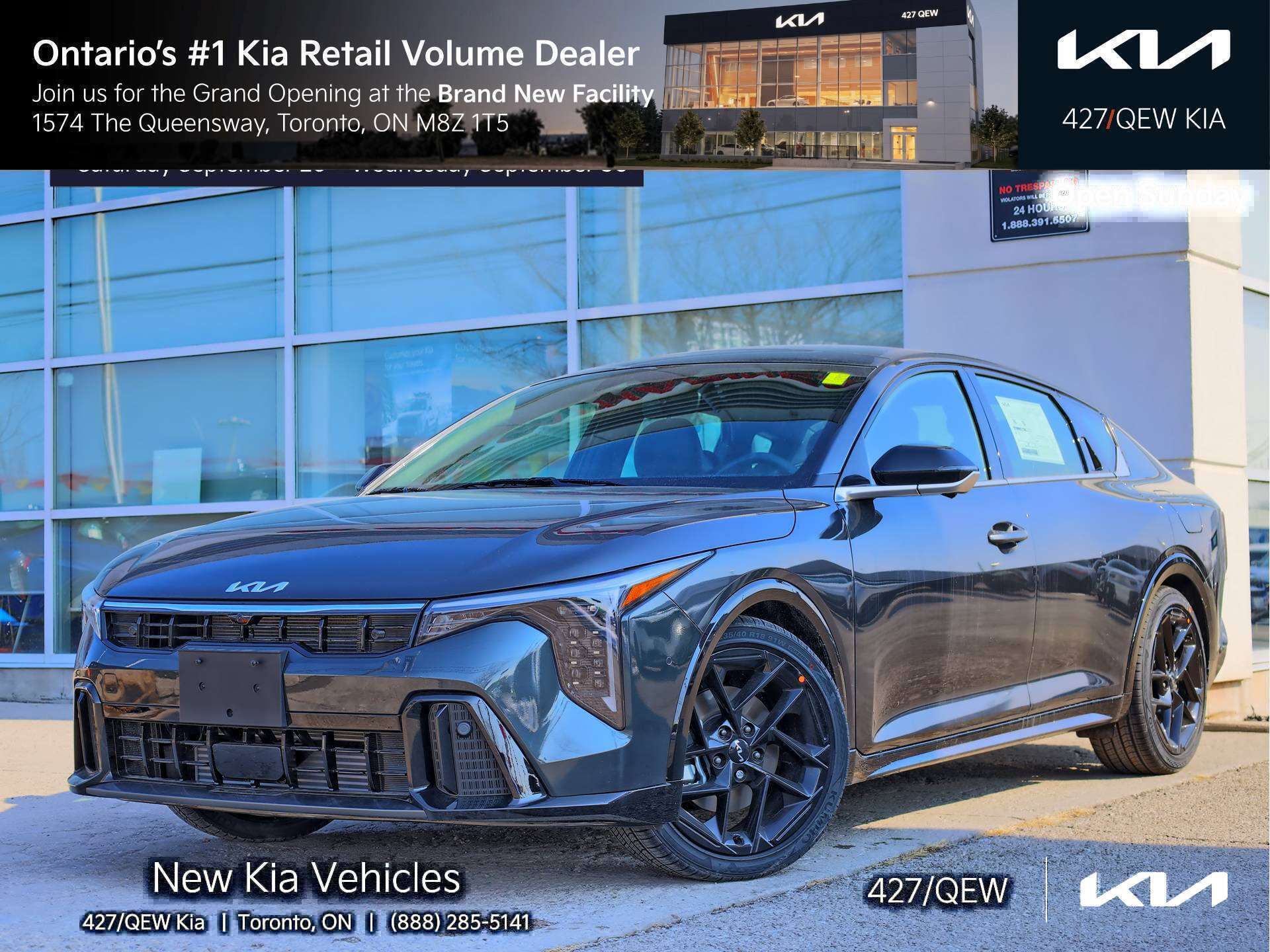 Gray 2026 Kia K4 Sedan Front-Wheel Drive Automatic