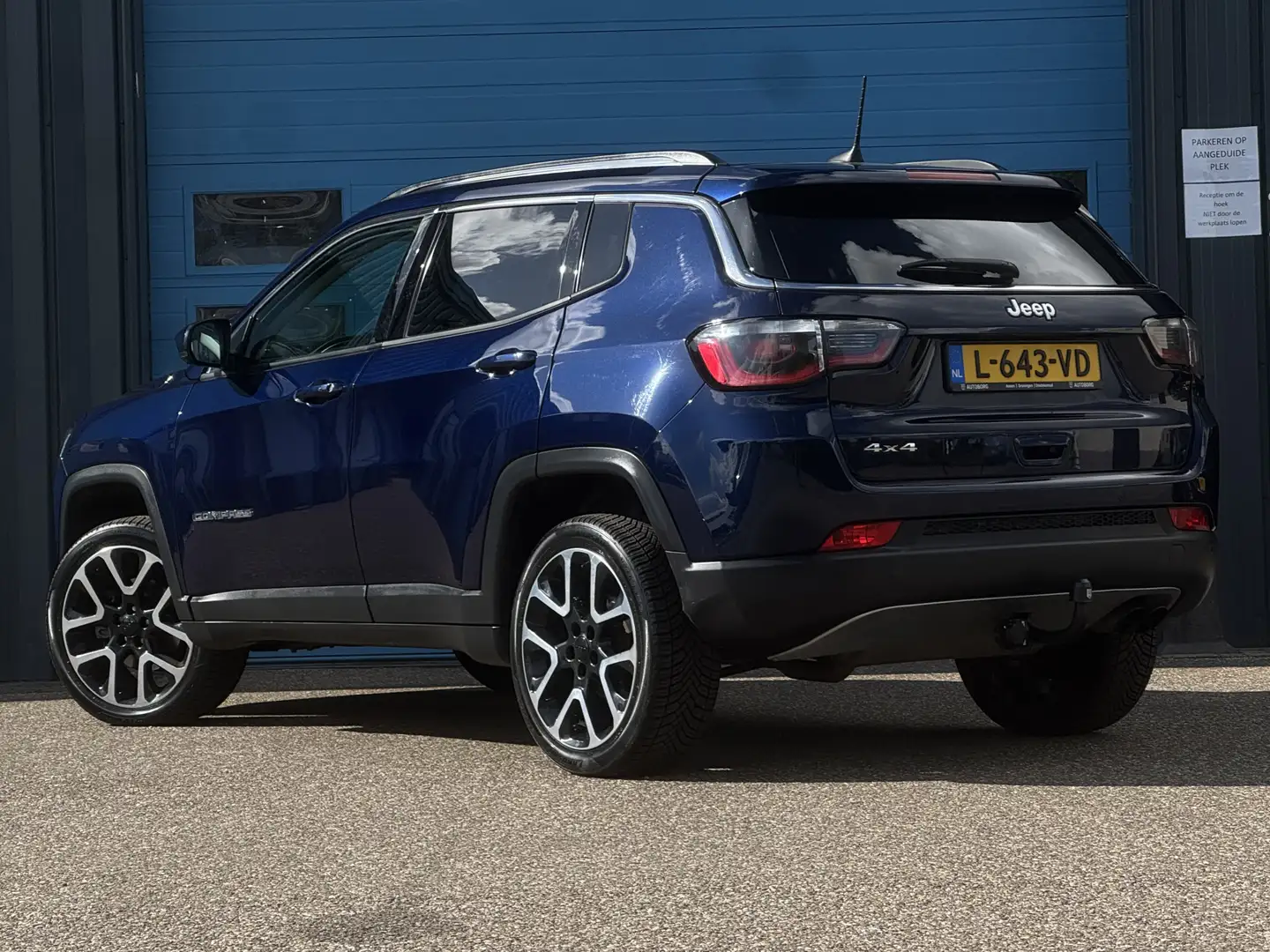Jeep Compass 1.4 MultiAir Limited 4x4 GRATIS Afleverpakket! Stu Blauw - 2