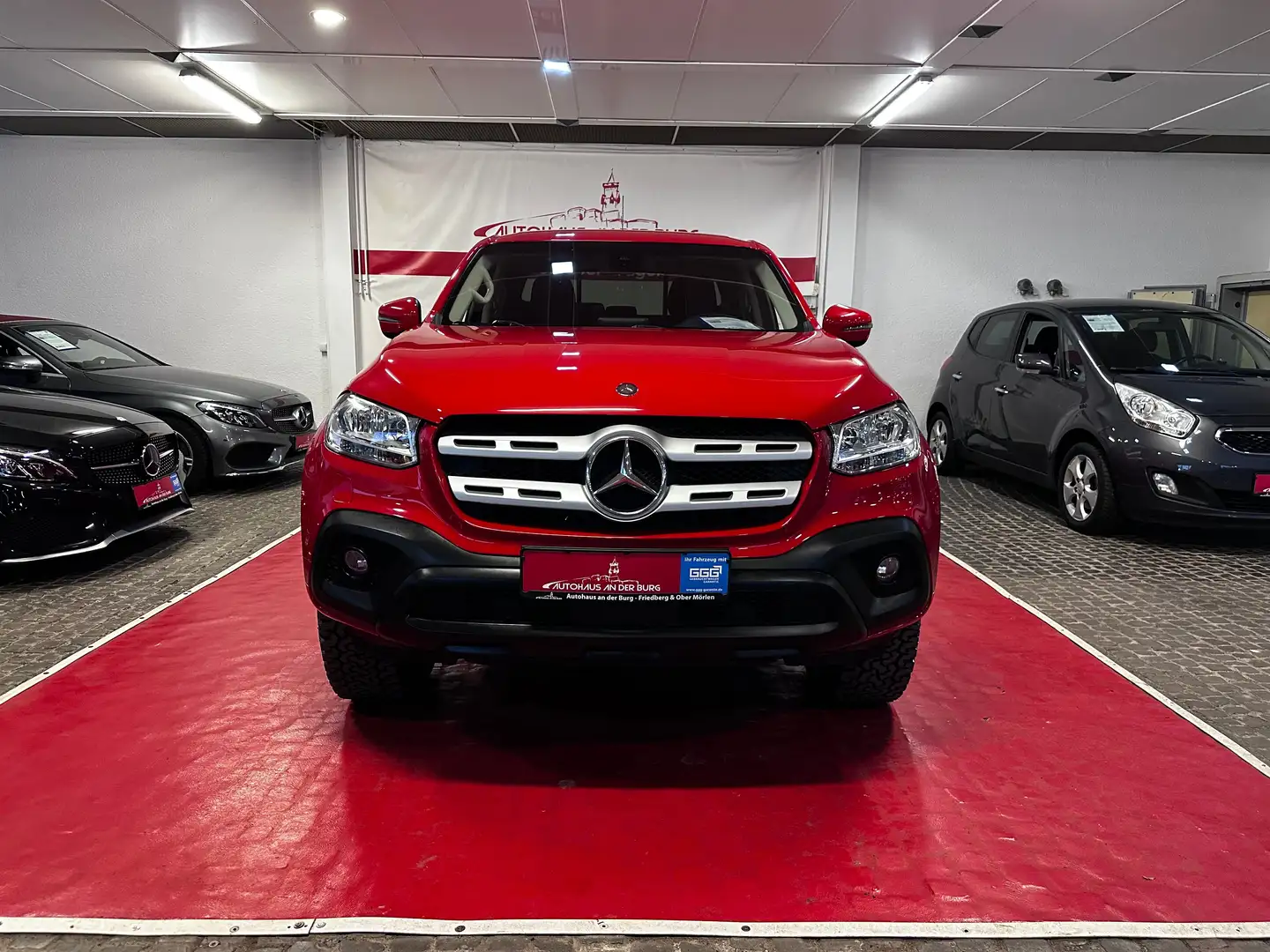Mercedes-Benz X 250 d 4Matic Doka//Navigation//Kamera// Rouge - 2