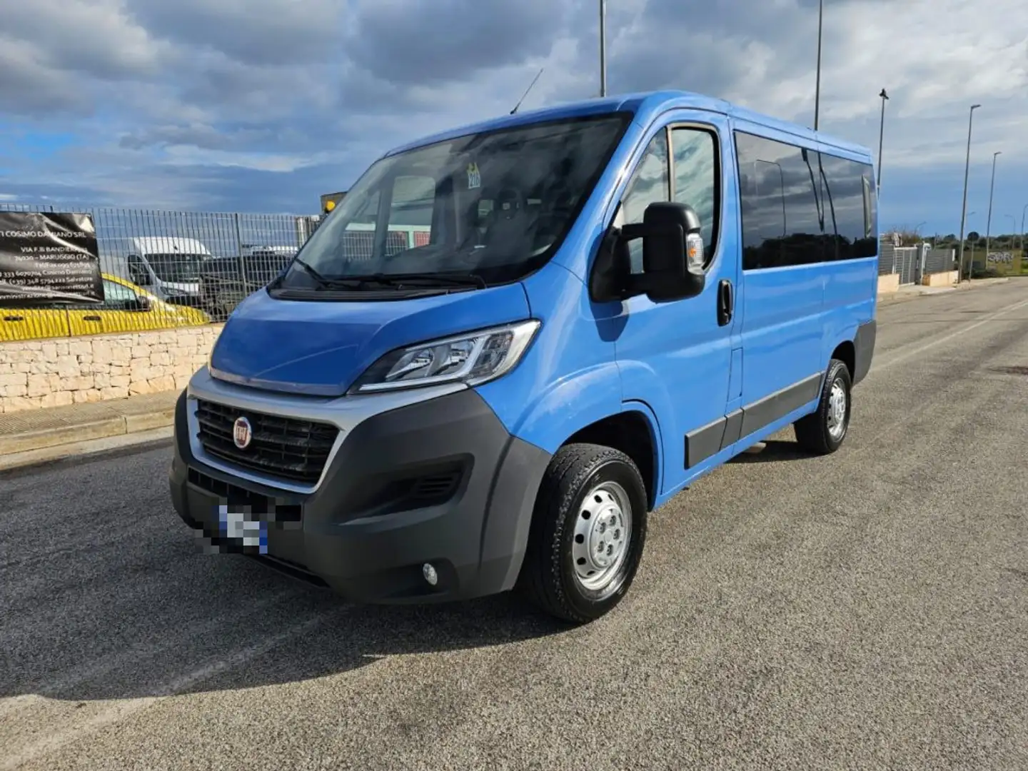 Fiat Ducato 30 2.3 MJT 150CV PC-TN 9 POSTI Blu/Azzurro - 1