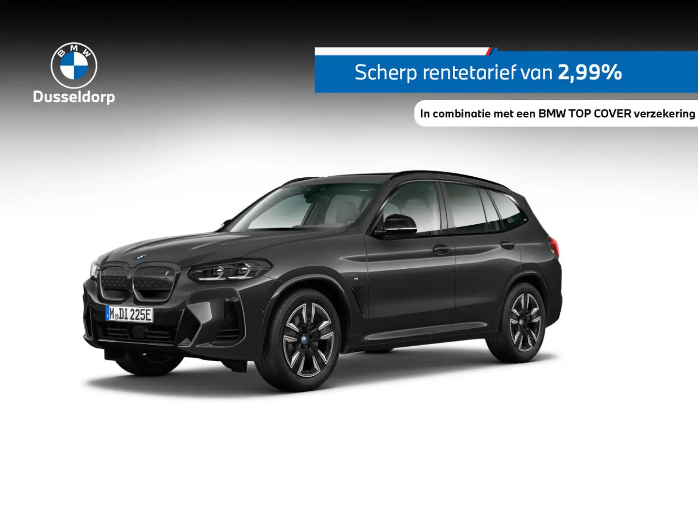 BMW iX3 Executive 80 kWh Grijs - 1