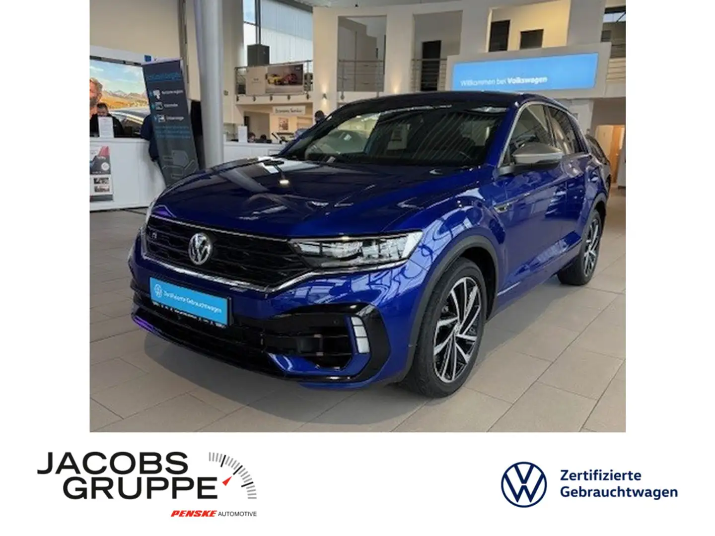 Volkswagen T-Roc 2.0 TSI R 4Motion LED*PDC*R-Kamera * Blau - 1
