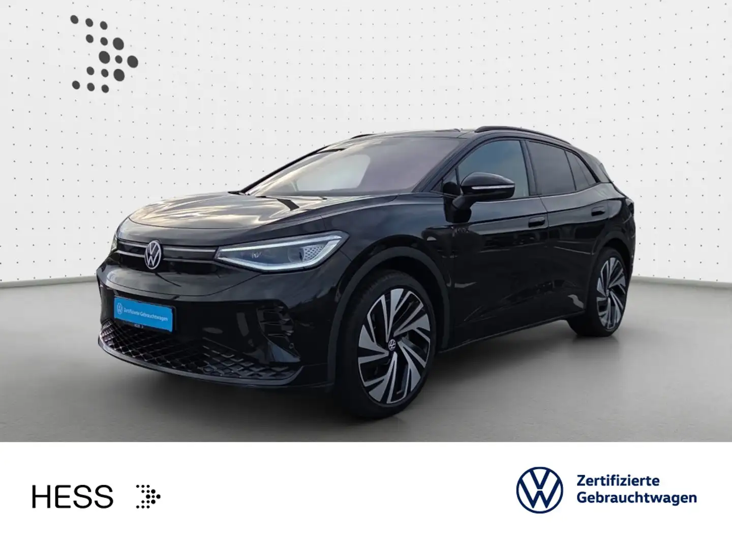 Volkswagen ID.4 GTX 4M*PANO*AHK*WÄRMEPUMPE*21ZOLL*KAMERA*IQ Noir - 1